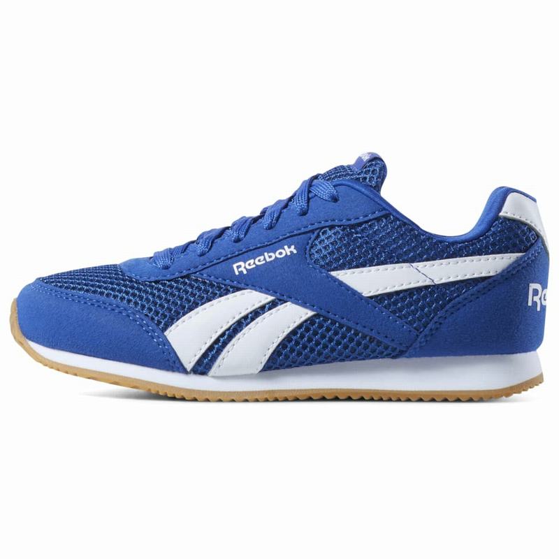 Tenisi Reebok Royal Classic Jogger 2 Baieti Albastru Regal/Albi Romania WA9768FU
